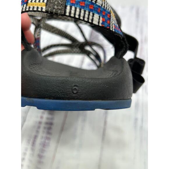 Chaco ZX/1 Women's Wink Blue Ecotread Mantel Cerulean Strappy Sandals Size 6 - Picture 9 of 11